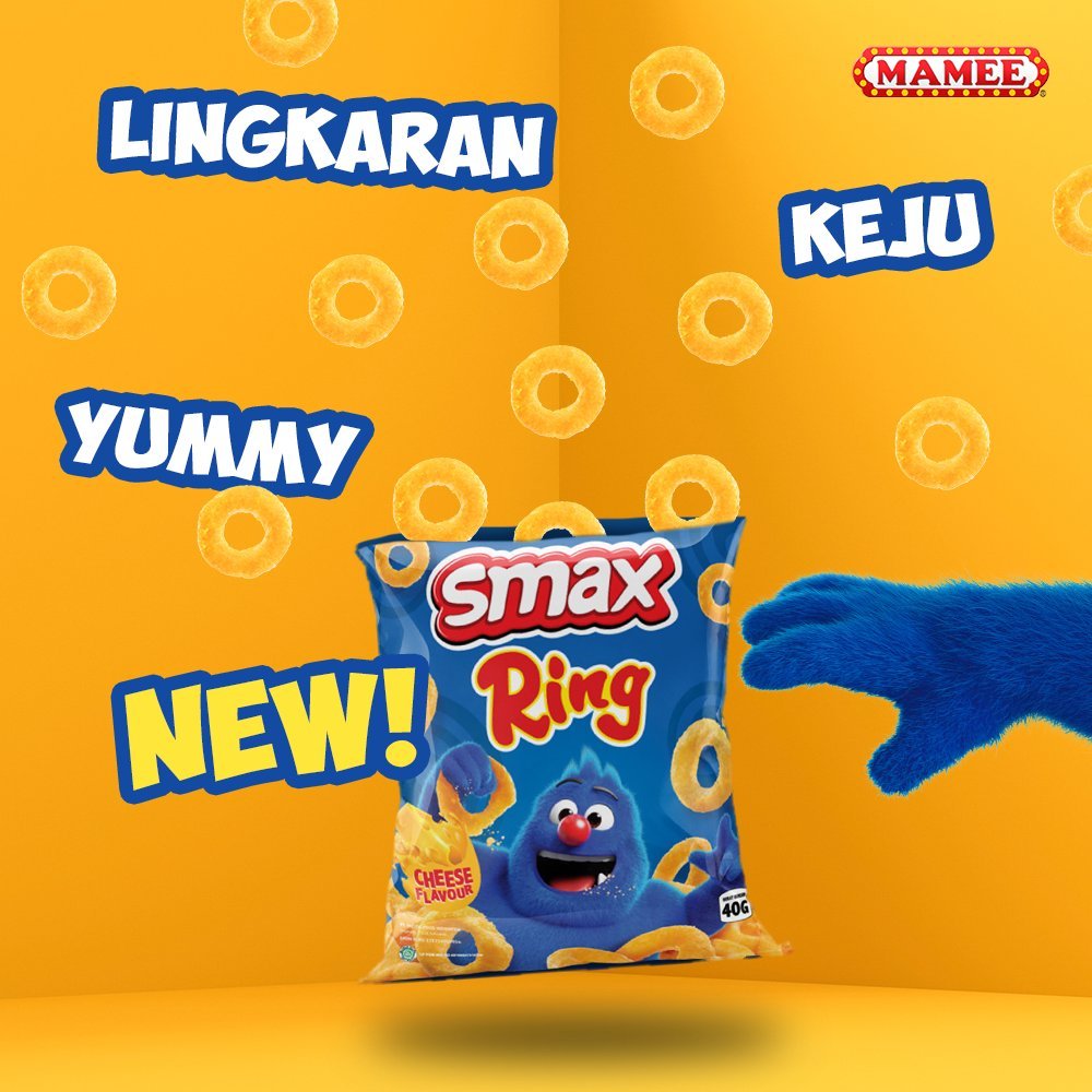 

Smax Ring Snack Keju & Coklat 40 gr