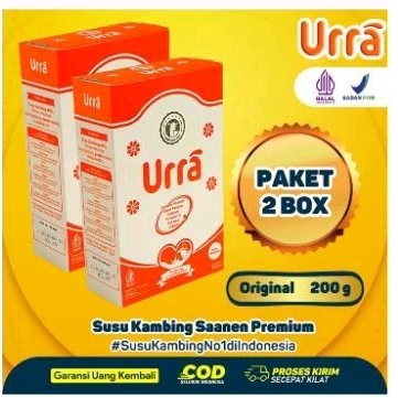 

URRA SUSU KAMBING SANEEN PREMIUM 2 BOX HEMAT 100% halal