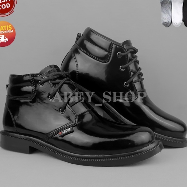 Hot Sepatu PDH Tali 3 Kilap Kerja Resmi Dinas TNI Polri Polisi Satpam Security SEPATU PDH SEPATU PDH