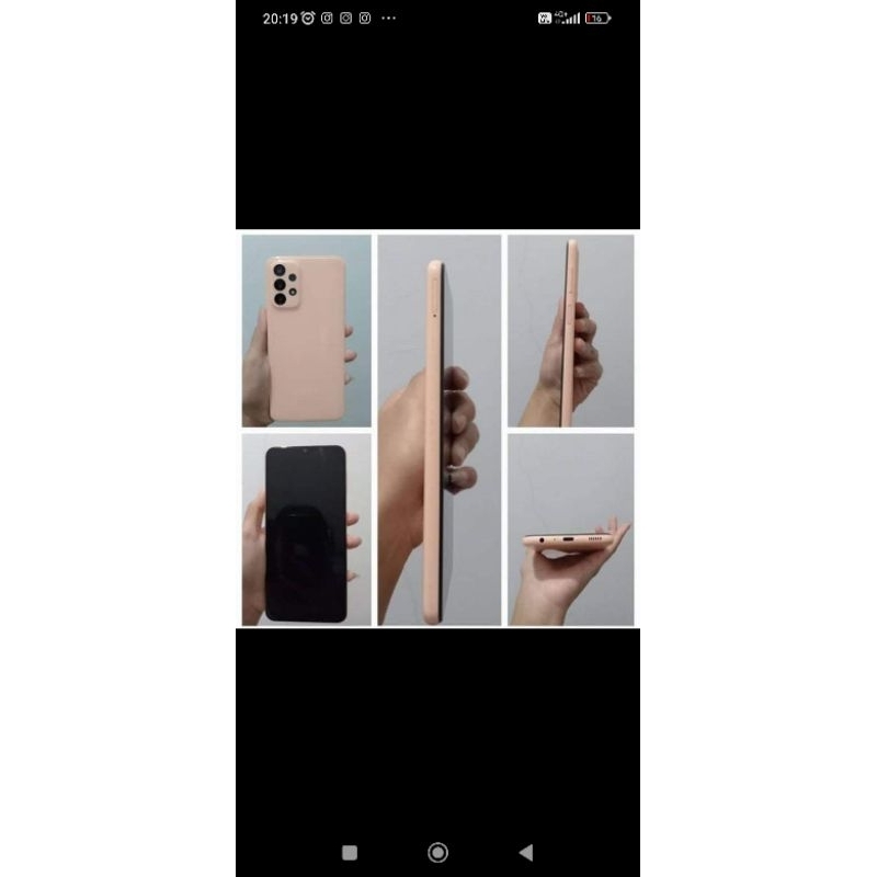 Hp : Samsung a23Ram : 6/128
Kelengkapan : -
Kondisi barang: mulus pemakaian pribadi 1 Tahun
Minus ba