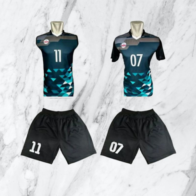 COD paket hemat setelan baju jersey olahraga bola voli volly proliga pria dan wanita