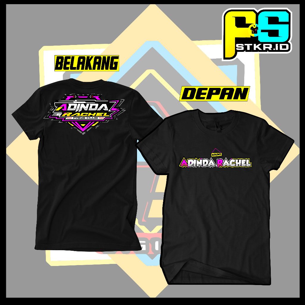 Kaos T-Shirt Viral FANS CLUB BOLONE ADINDA RACHEL Sobat ojing jepara pati grobogan blora rembang len