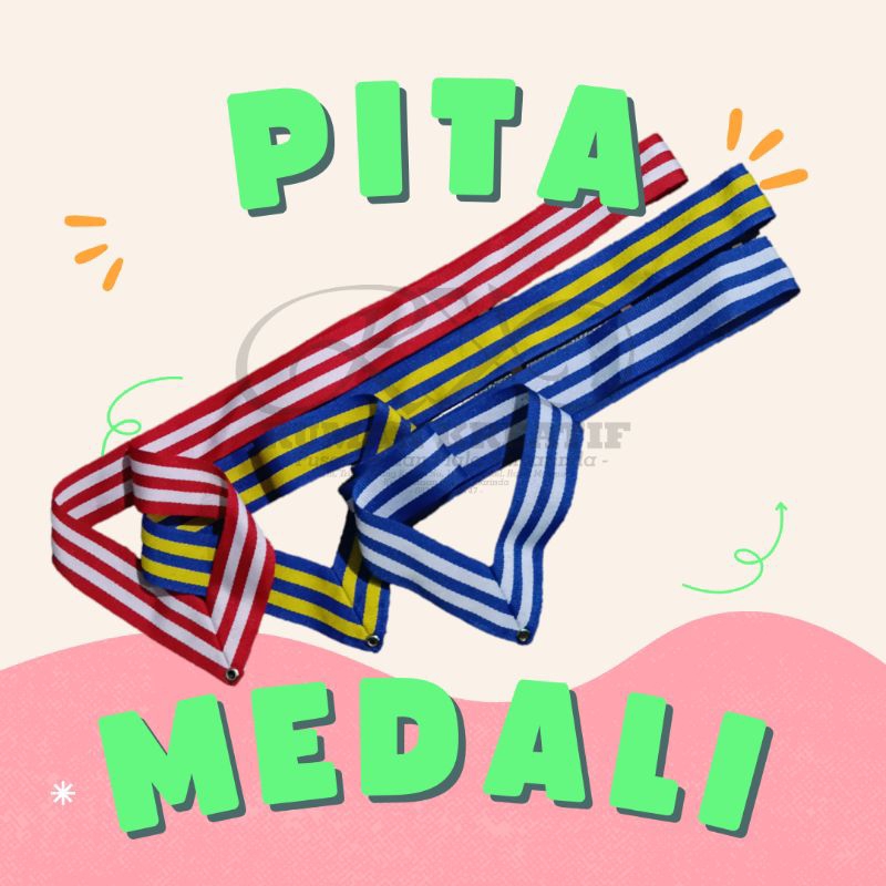 

Pita Medali Lebar 3 cm