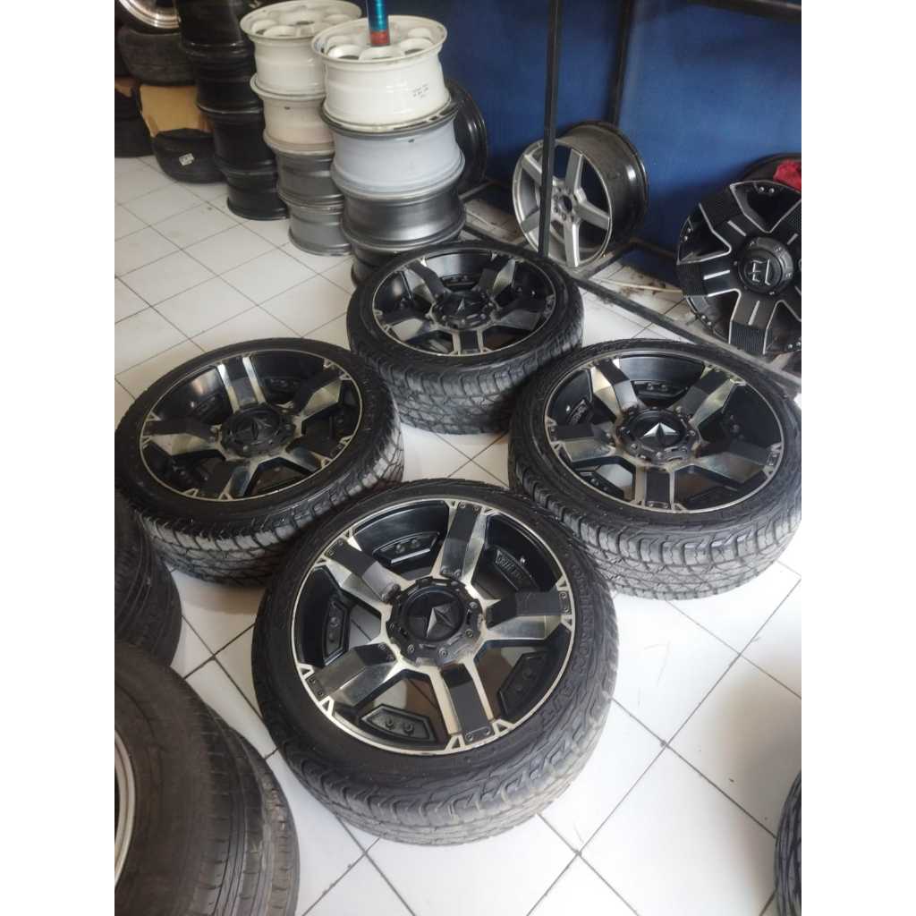velg mobil murah XD SERIES ring 22 baut 6x139 buat pajero fortuner everes hilux