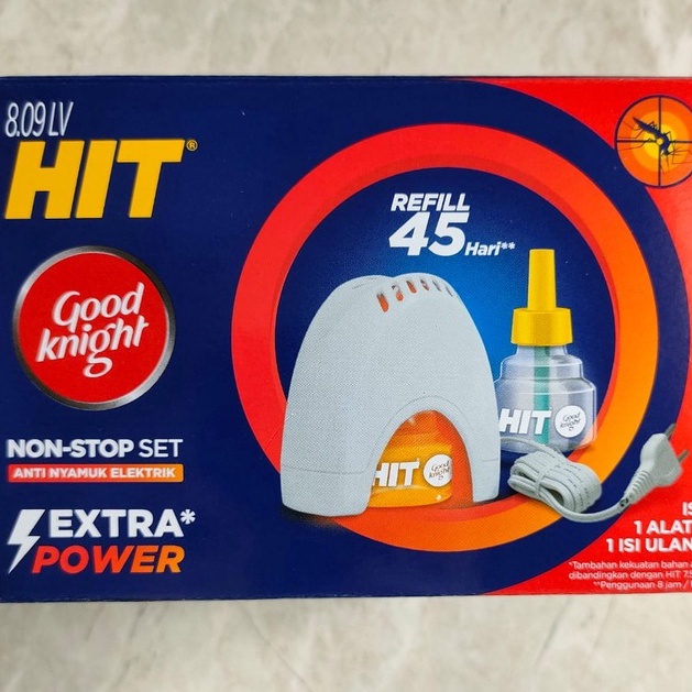 Hit Non Stop Refill Isi Ulang Hit Elektrik  Alat Set Hit Elektrik