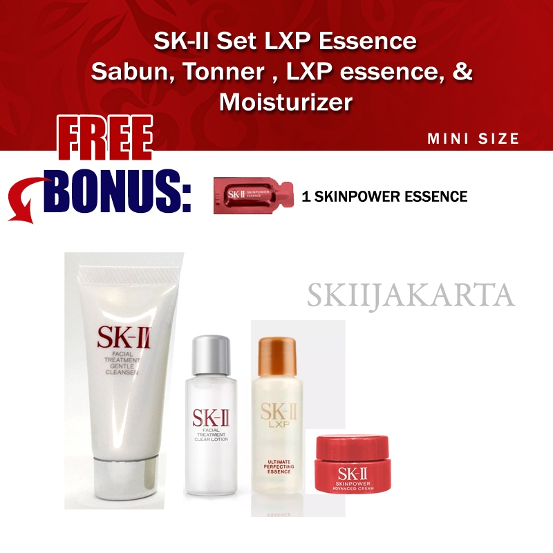 SK-II SKII SK II LXP ULTIMATE PERFECTING SERUM DAN SKINPOWER SET