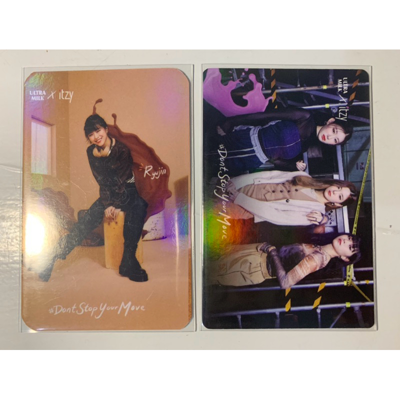 PHOTOCARD PC ITZY X ULTRAMILK
