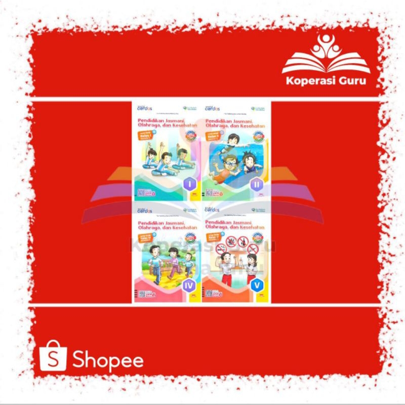 Modul Ajar Penjas Kelas 1 2 4 5 Semester 2 Kurikulum Merdeka SD/MI LKS Modul Cerdas