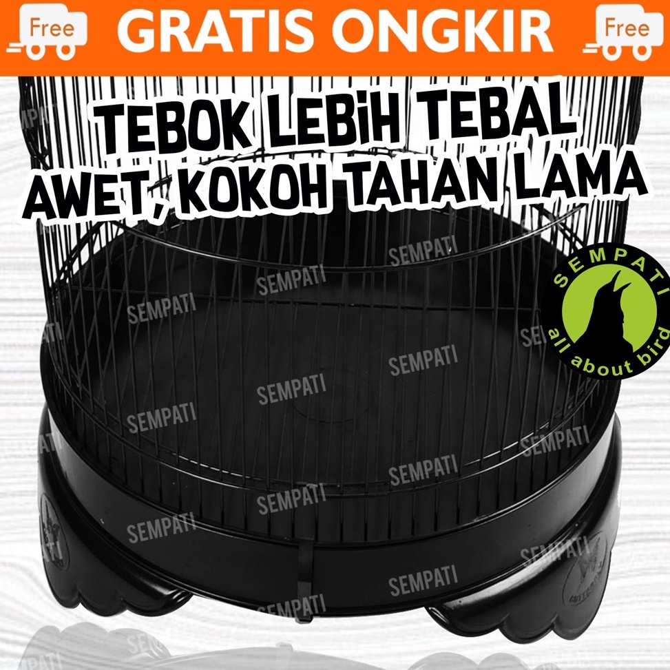 diub 4 TEBOK LOVEBIRD PLASTIK TEBAL ANTI PECAH TEBOK SANGKAR KANDANG BURUNG LOVEBIRD LOVE BIRD TBKPL