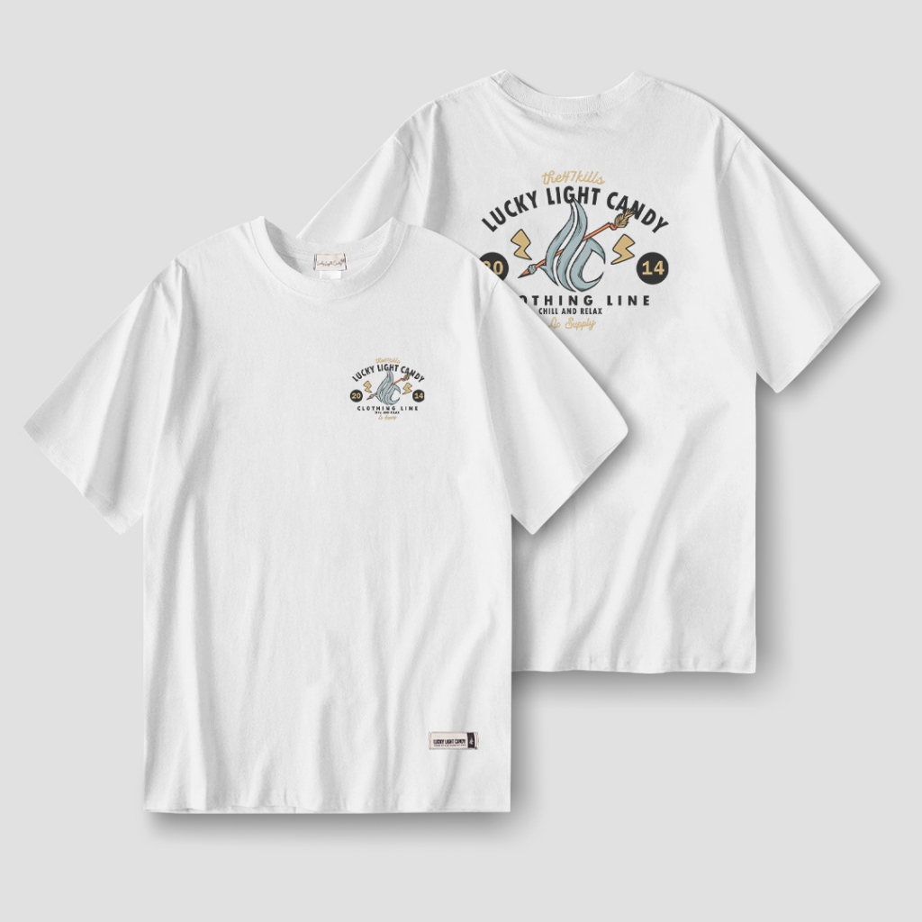 Lucky Light Candy - Lucky Thunder ( White / T-Shirt )