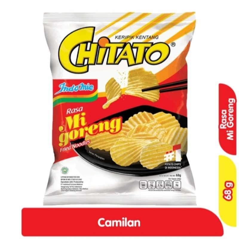 

Chitato Keripik Kentang Rasa Indomie Goreng isi 68 gram