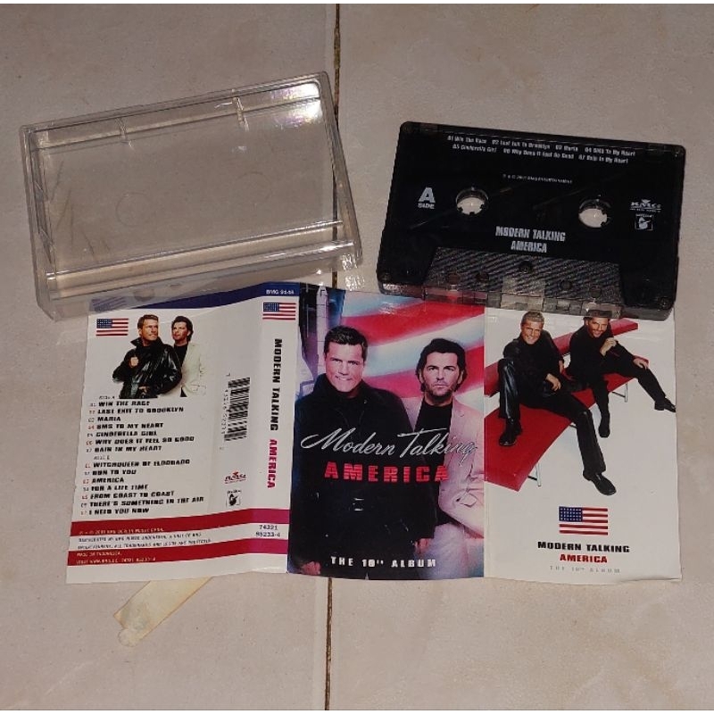 kaset barat original MODERN TALKING-America