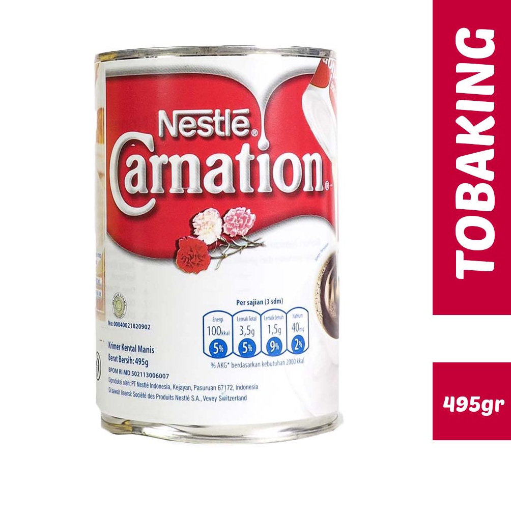 

CODEBARANG654DDS Susu Carnation Besar 495 gr Nestle krimer kental manis SKM 234