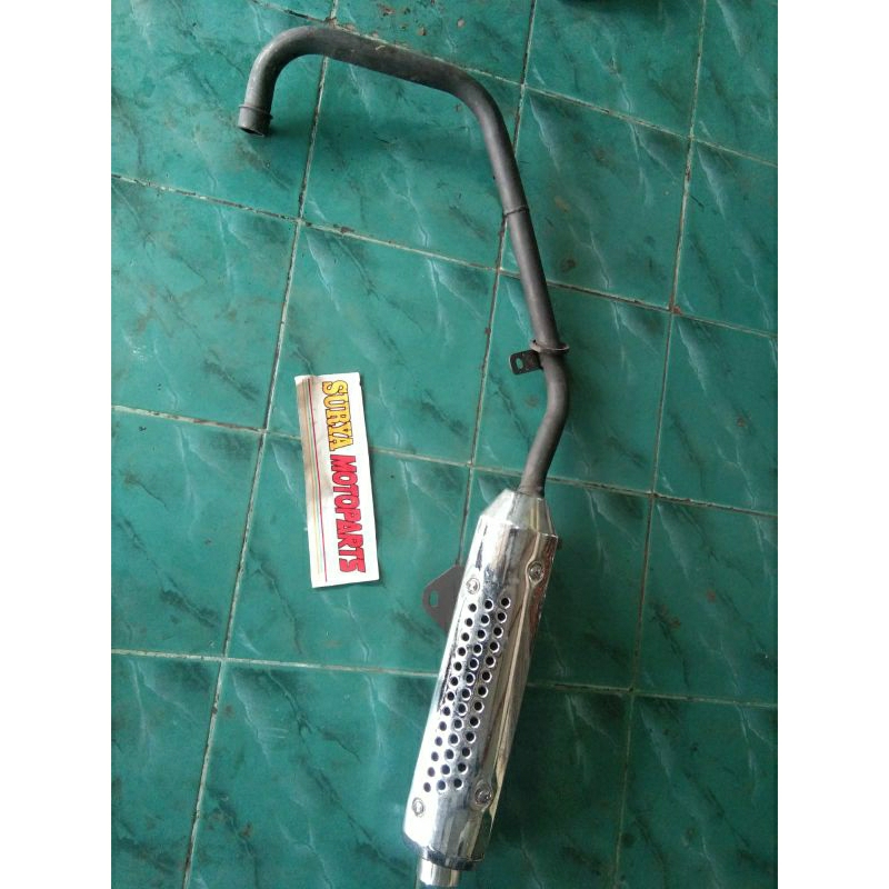 KNALPOT REPLIKA BAHAN MODIF TIGER REVO MEGA PRO VERZA SUARA STANDAR BAHAN TEBAL