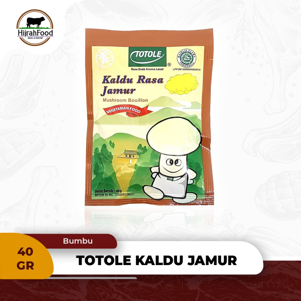 

Totole Kaldu Rasa Jamur Penyedap Rasa Mushroom Bouillon 40 gram