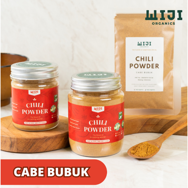 

Chili Powder | Cabe Cabai Bubuk Super Pedas Bumbu Premium 40 Gr - MED 40gr