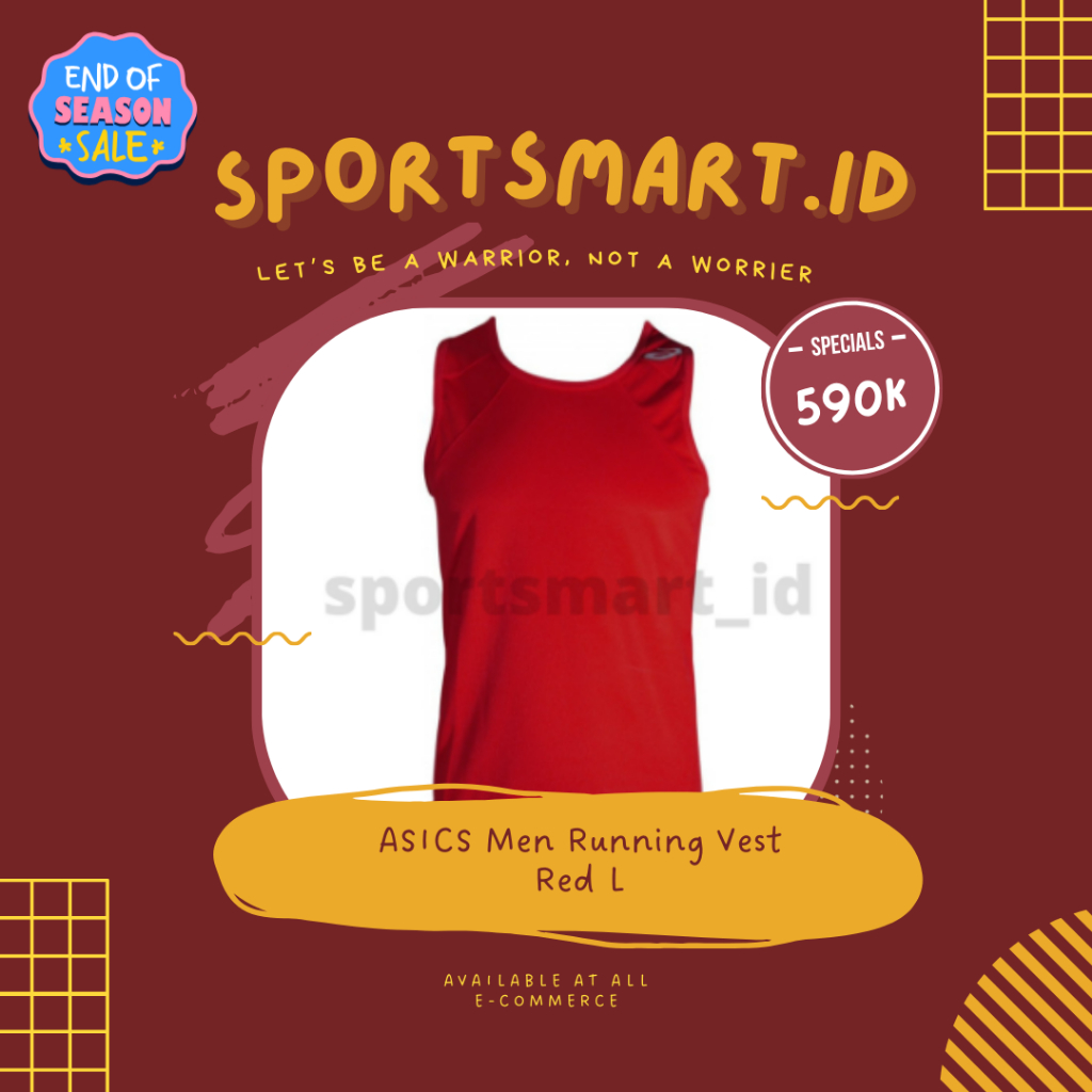ASICS Men Running Vest