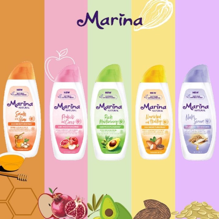 Marina Natural Hand and Body Lotion l Netto 335 ML