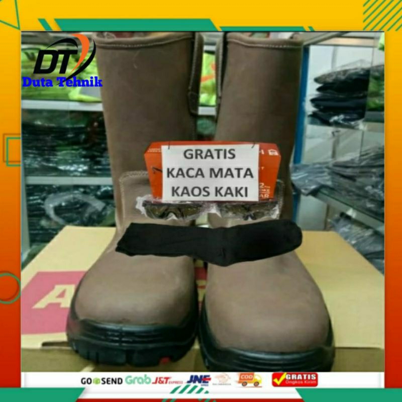BONUS KAOS KAKI + KACAMATA SAFETY SEPATU SAFETY AETOS LITHIUM MOCCA / SEPATU SAFETY AETOS LITHIUM / 