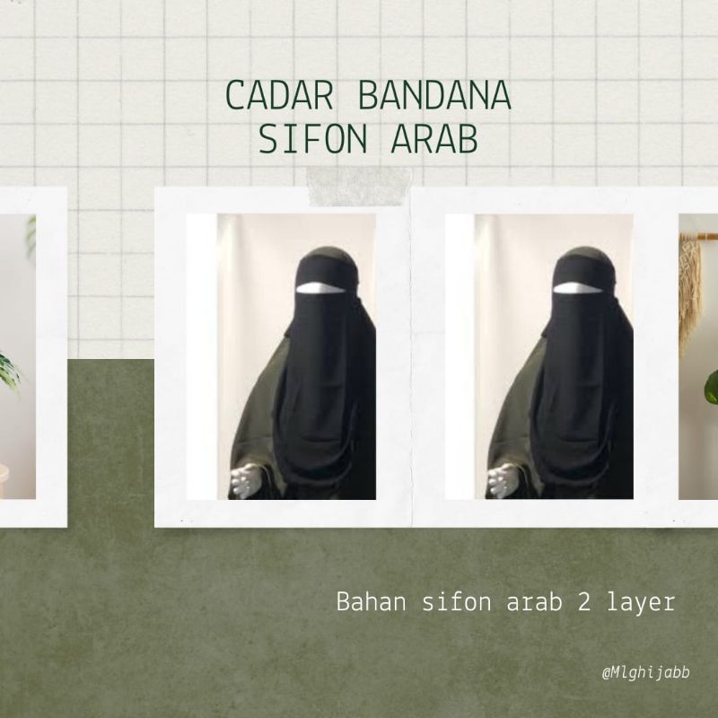 bandana sifon arab