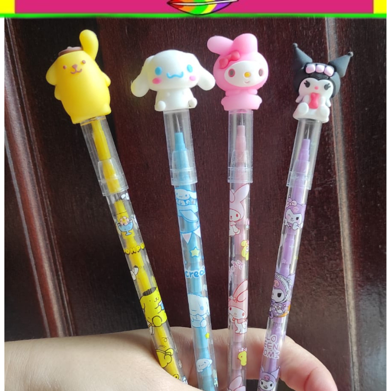 

BENSIA SANRIO | PENSIL LUCU | PENSIL CABUT | ALAT TULIS SEKOLAH | ATK | STATIONERY LUCU | KUROMI | MELODY | POMPOMPURIN | CINAMORROL | KMK