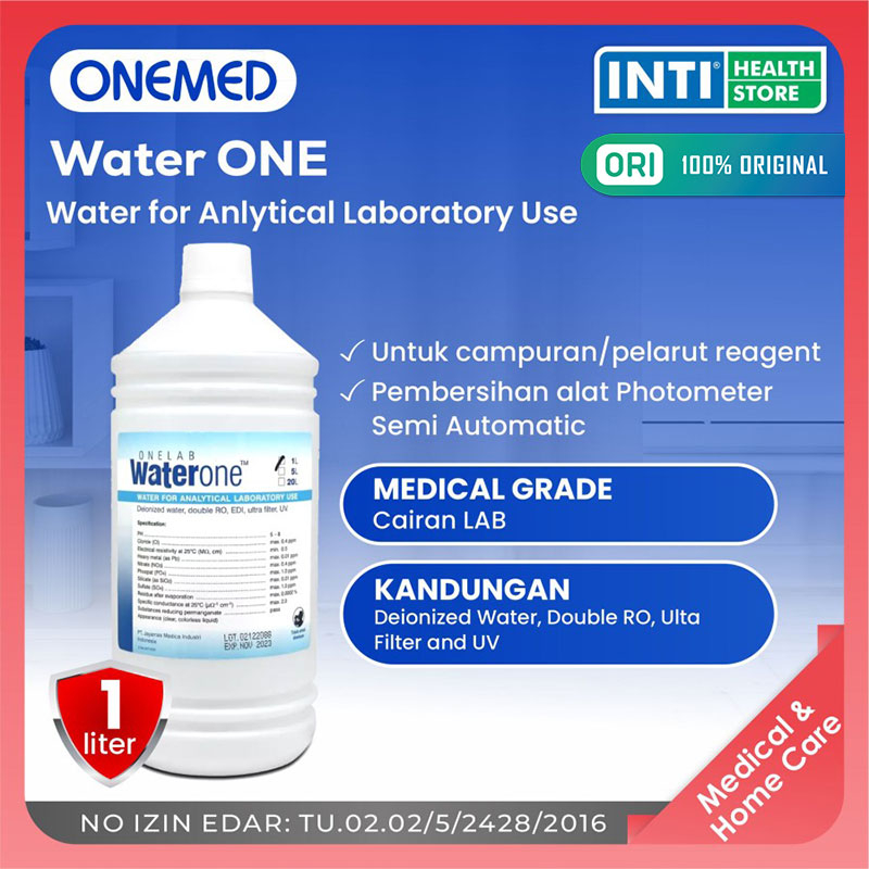 ONEMED Water One 1 Liter | Water One Pure Water