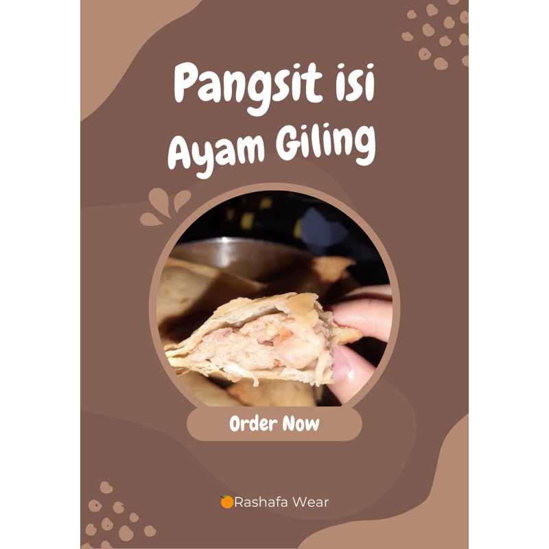 

Pangsit isi ayam giling