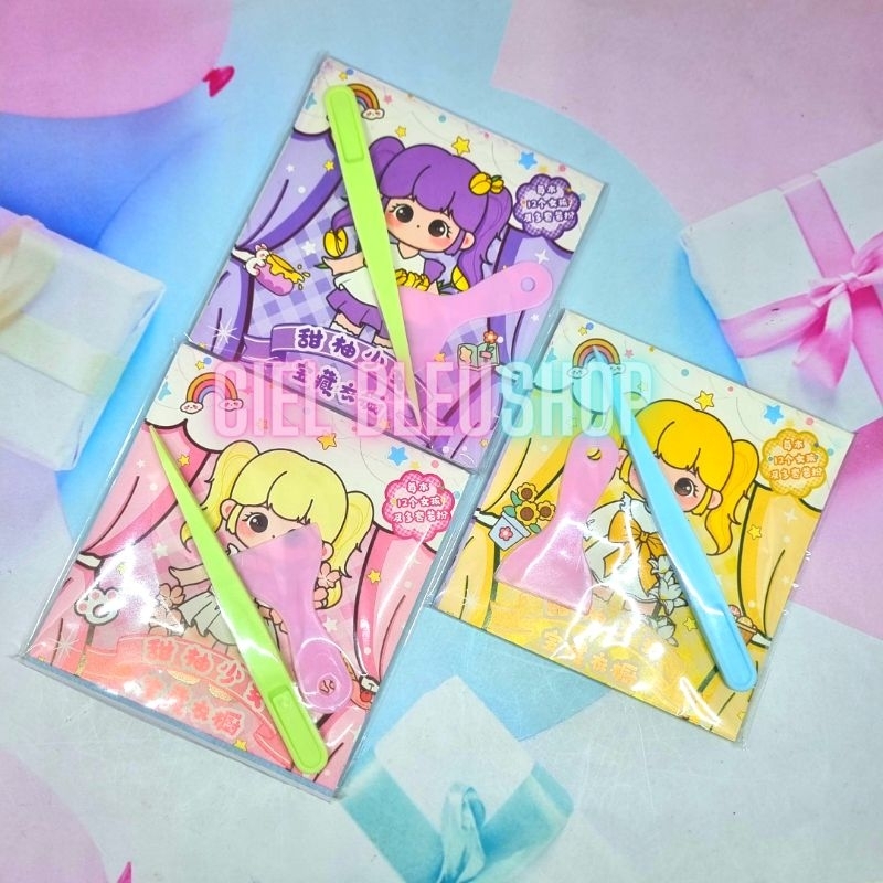 

( NEW ) 12 PCS STIKER DECO AESTHETIC BOOK TUMBLER LUCU