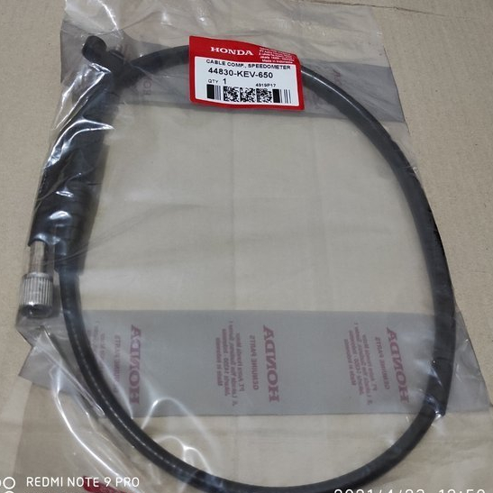 KABEL SPEEDOMETER  SUPRA X CAKRAM | SUPRA FIT [44830-KEV-650] [44830-KEV-651] Original HGP AHM 100%