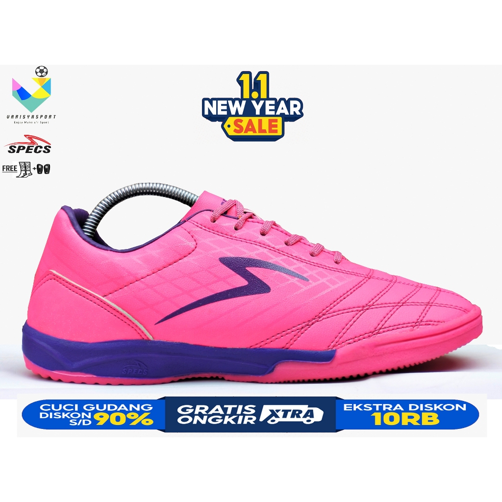 Berkualitas Sepatu Futsal Specs Infinity Sepatu Futsal Specs Infinity Dewasa Bonus Kaos Kaki Dan