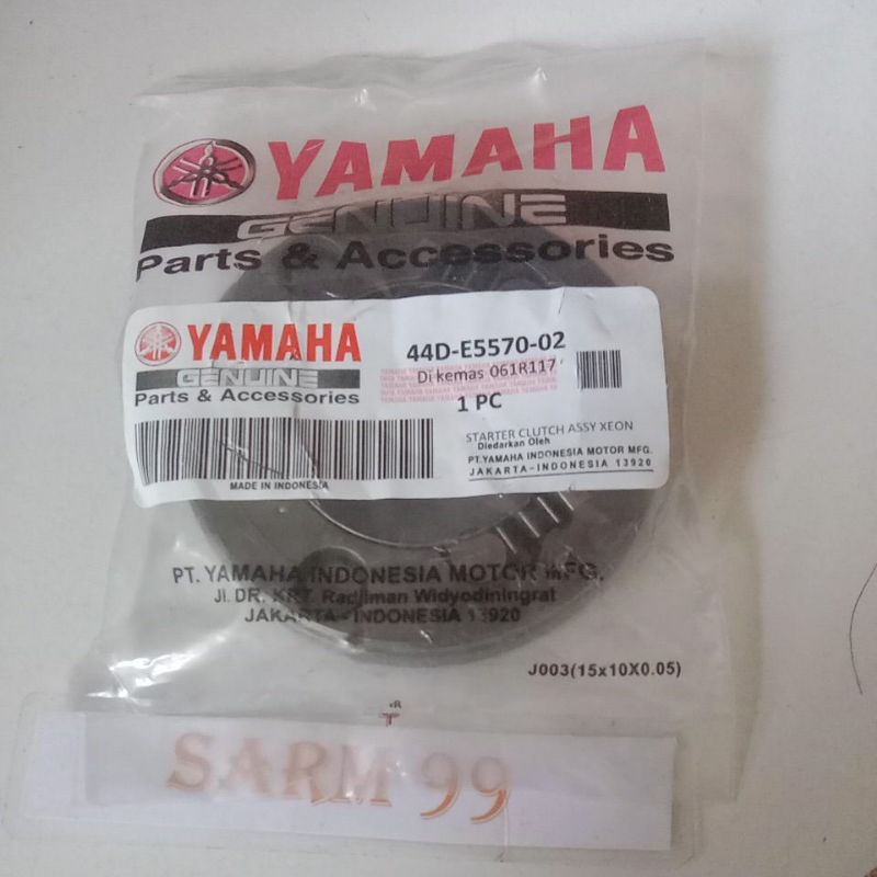 ONE WAY WAY YAMAHA XEON KARBU KODE 44D KUALITAS ORI.
