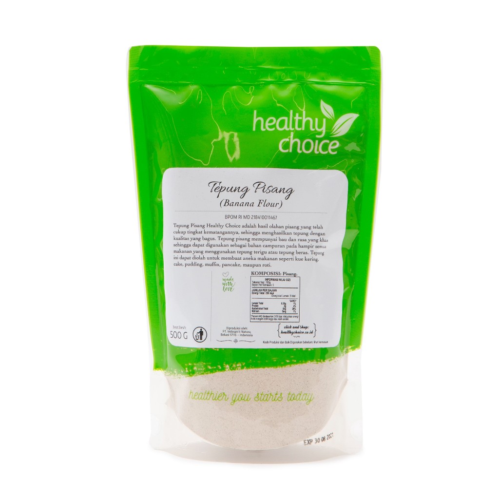 

Healthy Choice Tepung Pisang 500 gr