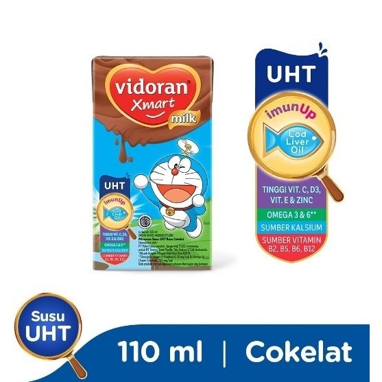 

Vidoran Xmart UHT Cokelat 110 mL