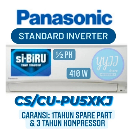 AC Merk PANASONIC 1/2PK Standard Inverter CS/CU-PU5XKJ