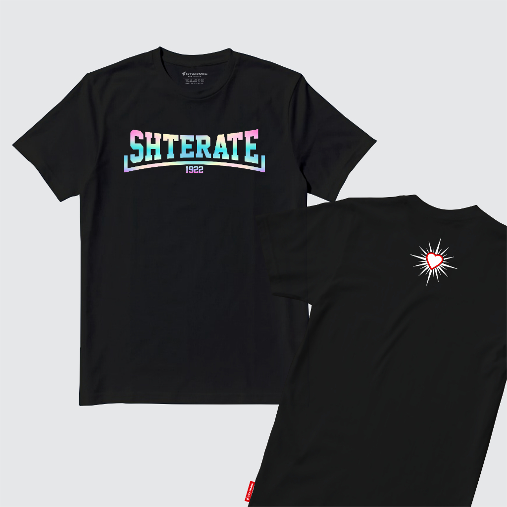Kaos SH TERATE 1922 Setia Hati Fighter Culture Casual Tshirt Black Red Navy White starmils 11801BA