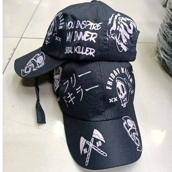 topi tali panjang Friday killer