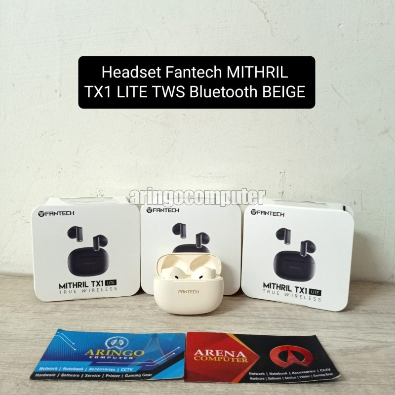 Headset Fantech MITHRIL TX1 LITE TWS Bluetooth BEIGE