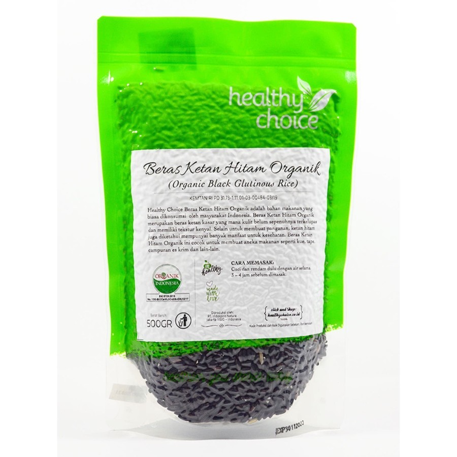 

Healthy Choice Beras Ketan Hitam Organik 500 gr