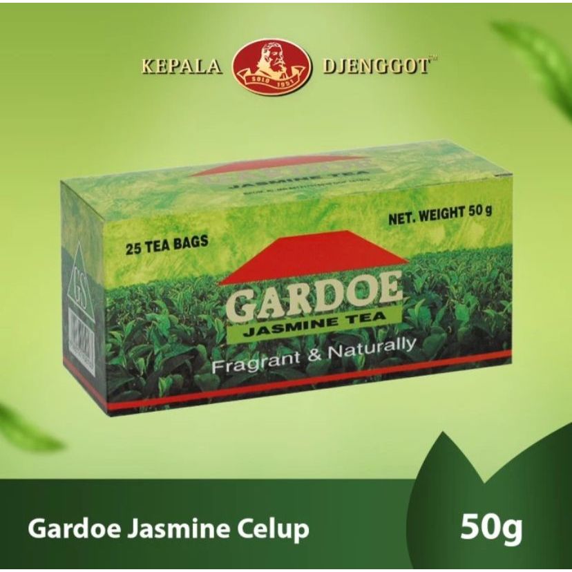 

Kepala Djenggot Teh Gardoe Jasmine Melati Celup 50gr