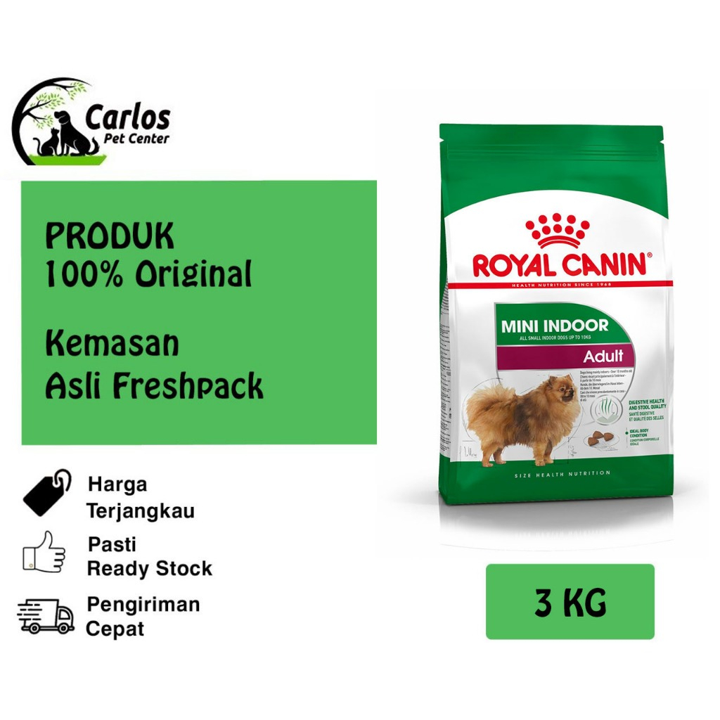 Royal Canin Mini Indoor Adult 3Kg