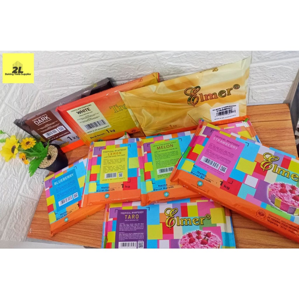 

Coklat Elmer coklat warna batangan 1 KG