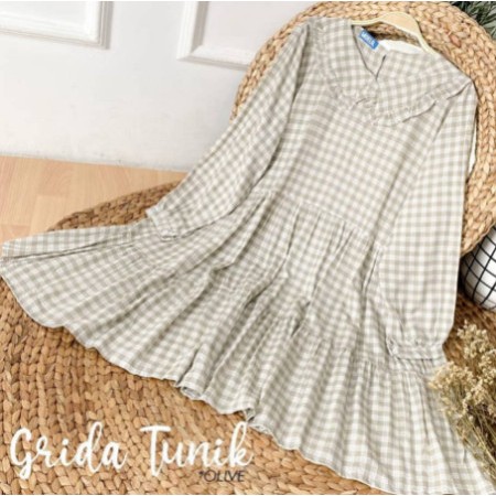 Baju Atasan Wanita Gamis Wolfis Baju Atasan Tunik Fashion Wanita