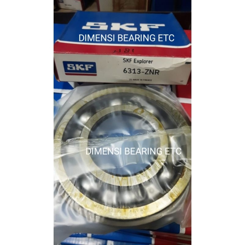 BALL BEARING 6313 Z NR SKF / 6313ZNR SKF