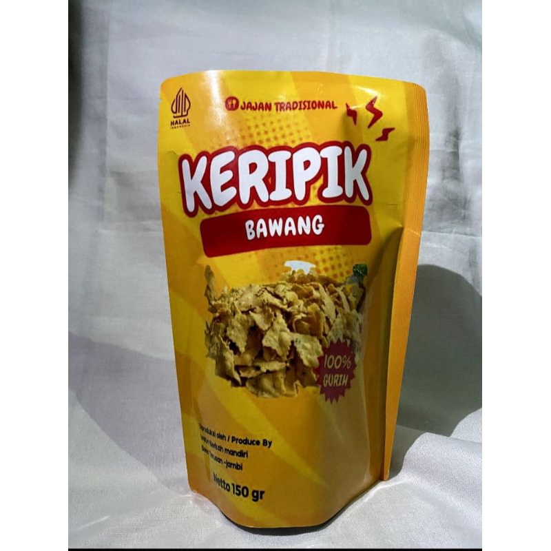 

Keripik Bawang/Keripik Bawang Gurih/Keripik Renyan