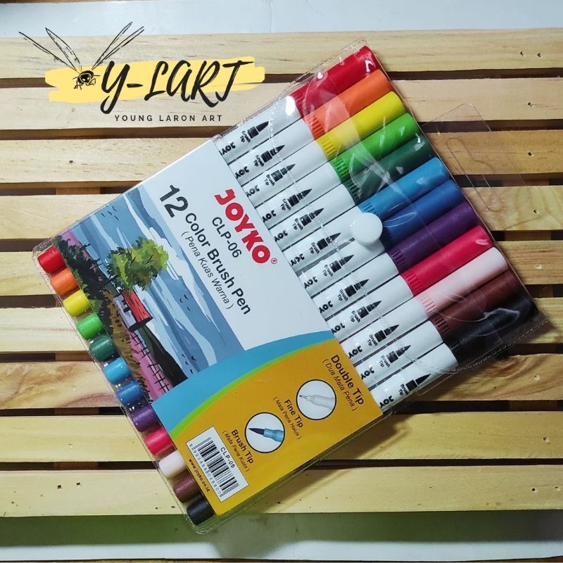 

Joyko Color Brush Pen 12 Warna/Set CLP-06