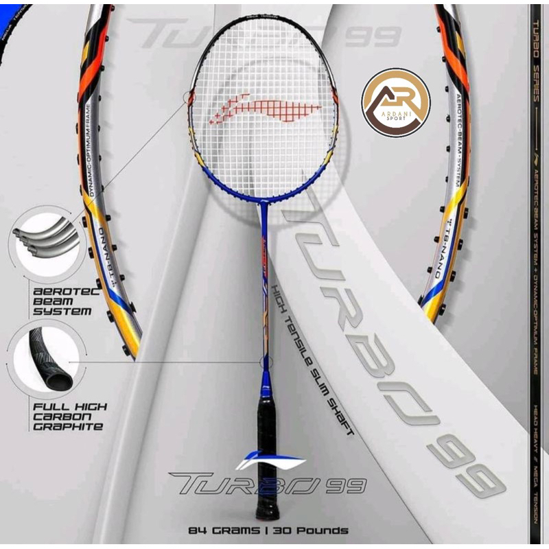 RAKET LINING TURBO 99 100% Original