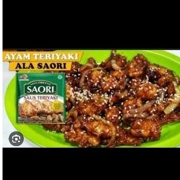 

saori saus teriyaki 22ml | saos teriyaki sachet