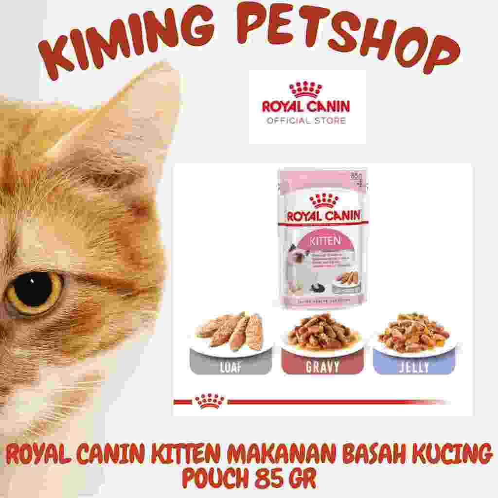 Royal Canin KITTEN POUCH Makanan Basah Kucing Kitten 85 gr