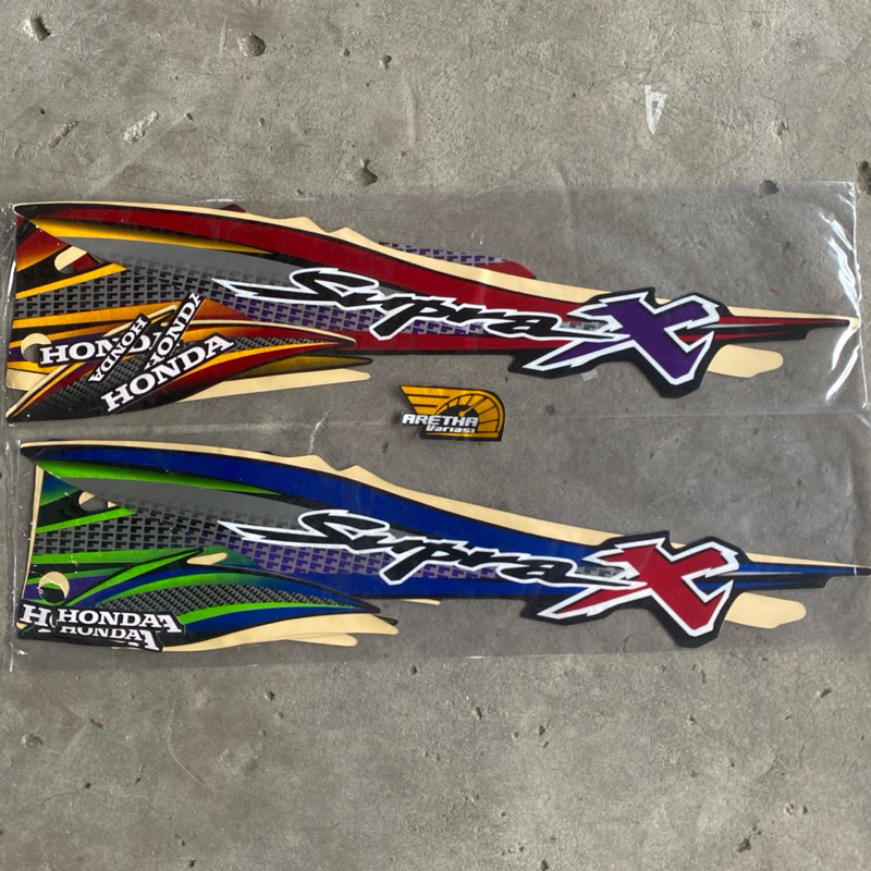 Stiker Striping standart Supra X 2003 Lis Les Body SUPRA X 2003