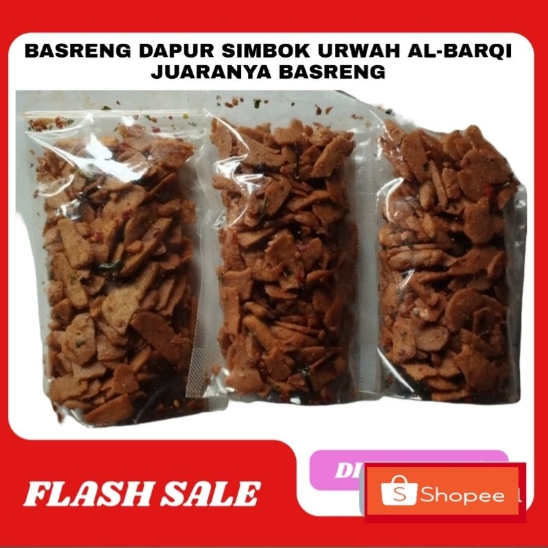 

Basreng stik viral pedas extra daun jeruk bumbu melimpah urwah al- barqi